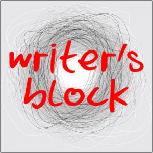 writer's block doodle