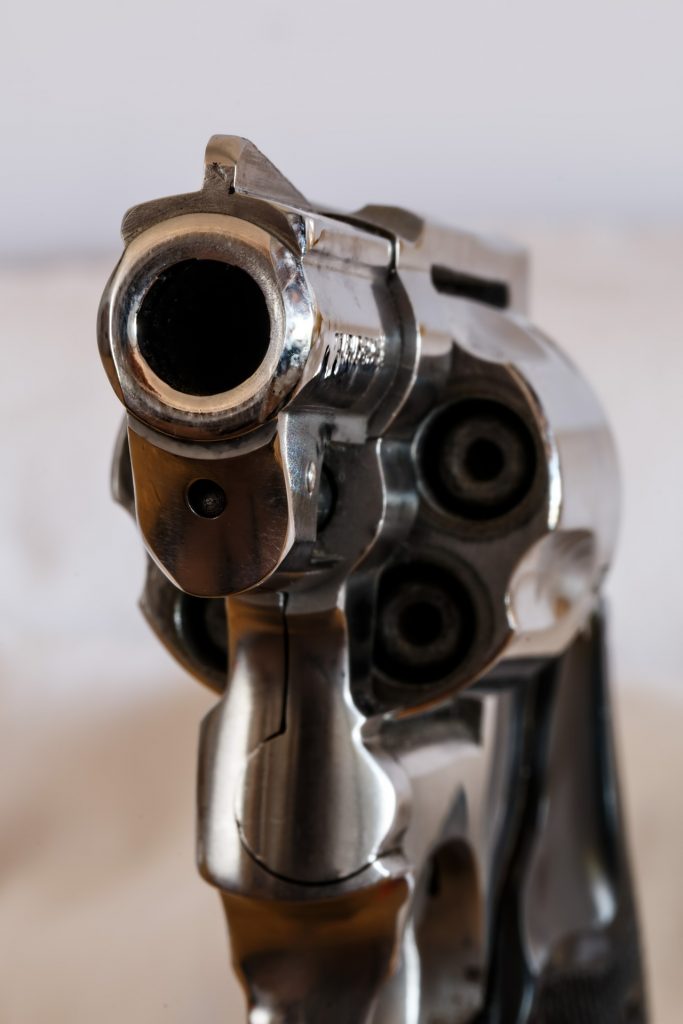 Revolver. Photo courtesy of Pixabay.com.